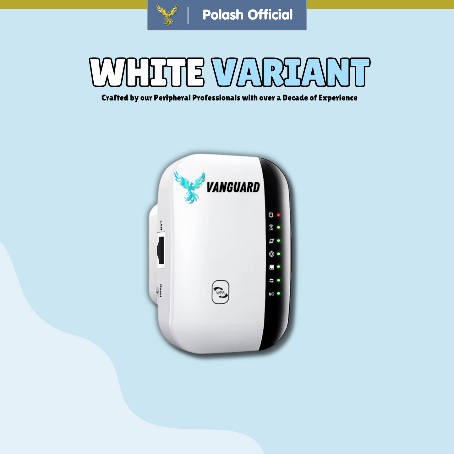 Polash™ Vanguard Wifi Booster 3.0