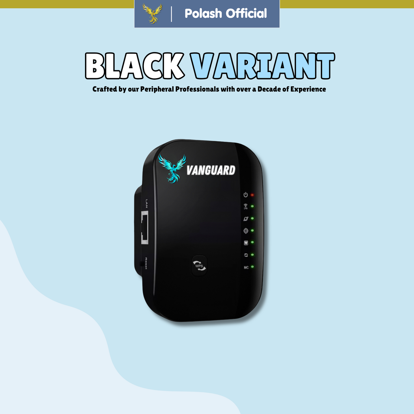 Polash™ Vanguard Wifi Booster 3.0