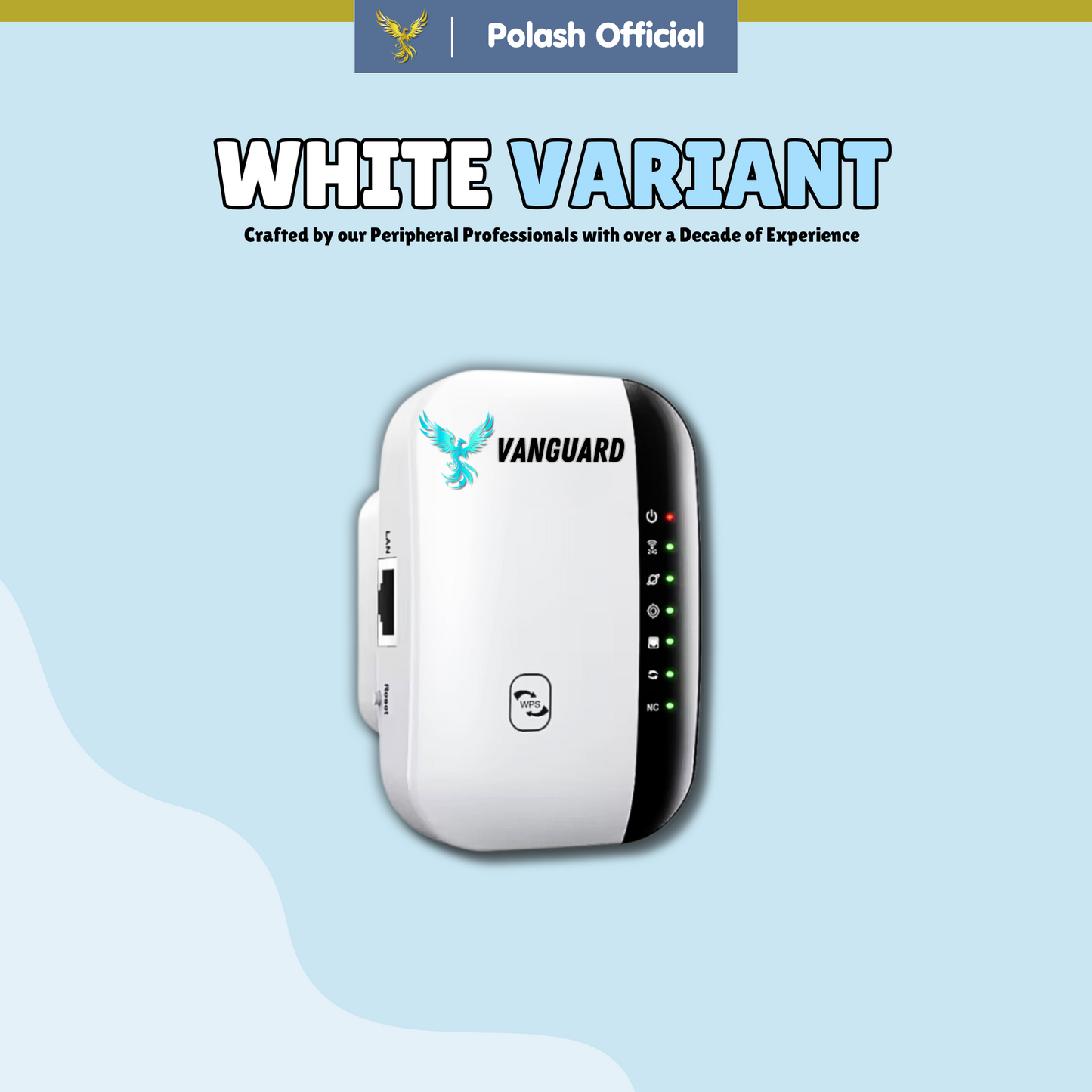 Polash™  Vanguard Wifi Booster 3.0