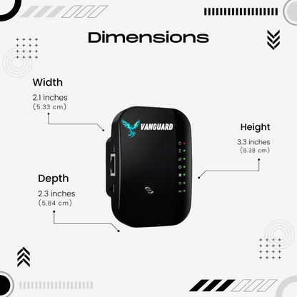 Polash™  Vanguard Wifi Booster 3.0